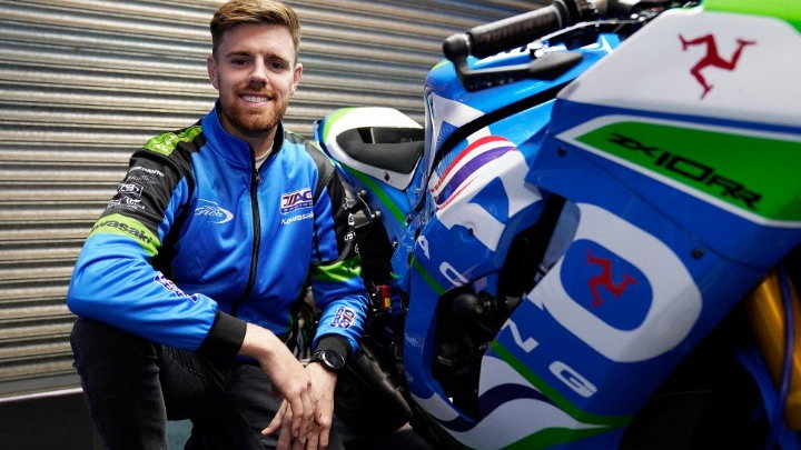 Danny Buchan with DAO Racing Kawasaki ZX-10RR